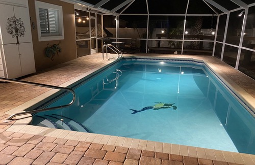 South Venice House | Sunny Venice villa w/heated pool and lanai, kayaks, close to beach and downtown