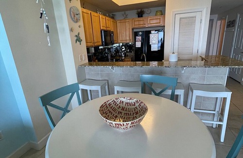 Panama City Beach Condo | SUNRISE BEACH 2105, 2 BED 2 BA. balcony hOt TUB PoolS!
