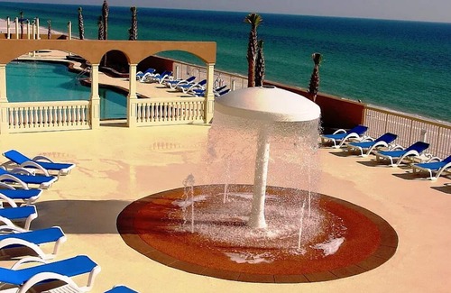 Panama City Beach Condo | SUNRISE BEACH 2105, 2 BED 2 BA. balcony hOt TUB PoolS!