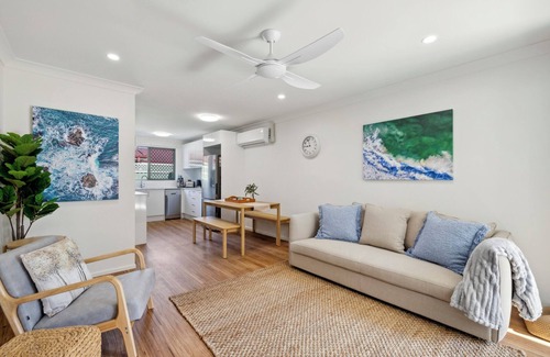 Coffs Harbour Apartment | Sunset Palms & Studio Family & Pet-Friendly Coastal Retreat