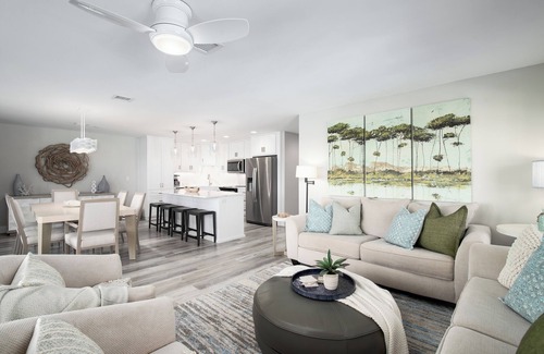 Dune Allen Beach Condo | "Sunshine State of Mind" Beachfront Condo w/Pool, Dune Allen, Private Beach