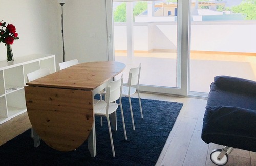 Duna Verde Apartment | Super new apartment with very large terrace and climate, garden, beach 400 mt