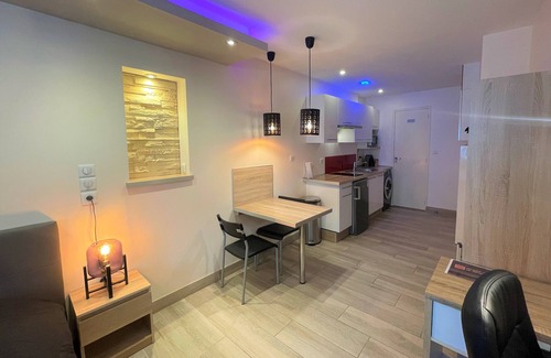 Montlucon Apartment | Superb furnished and equipped Studio in the heart of downtown in secure residence