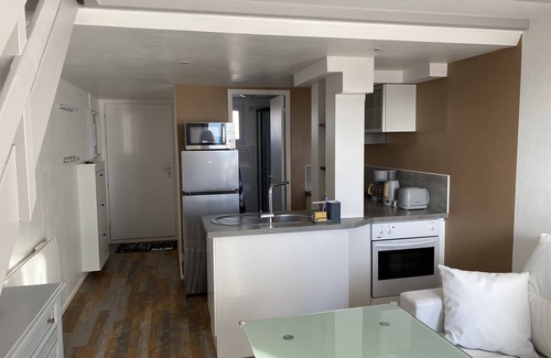 Chateau-d'Olonne Apartment | Superb studio with sea view and wild coast of Les Sables