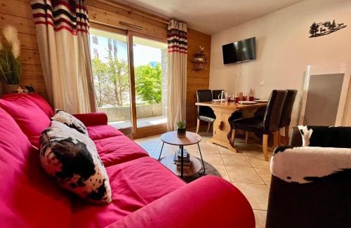 Samoens Apartment | Superbe appartement 48m² avec terrasse, centre village, parking, proche ski-bus, non-fumeur - FR-1-624-46