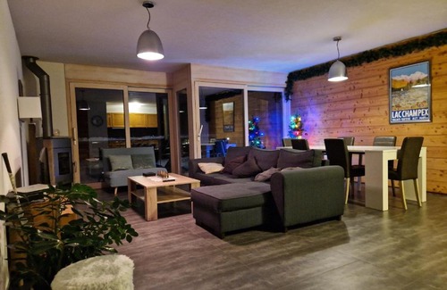 Champex-Lac Apartment | Superbe appartement Champex-Lac avec piscine et sauna