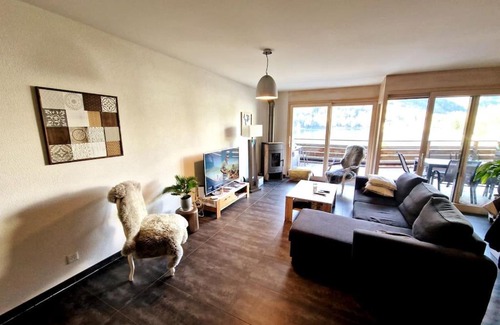 Champex-Lac Apartment | Superbe appartement Champex-Lac avec piscine et sauna