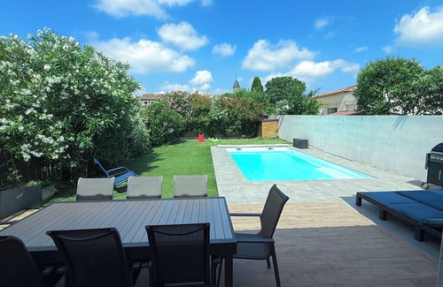 Saint-Drezery Villa | Superbe Villa Avec Piscine et Jacuzzi