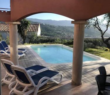Pietrosella Villa | Superbe villa avec piscine vue mer, proche plage et Porticcio