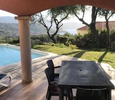 Pietrosella Villa | Superbe villa avec piscine vue mer, proche plage et Porticcio