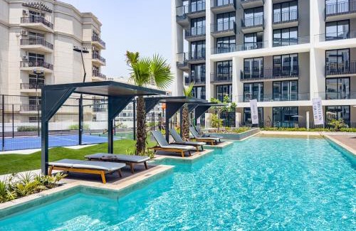Al Barsha Apartment | SuperHost- Modern Studio in Arjan with pool & Gym