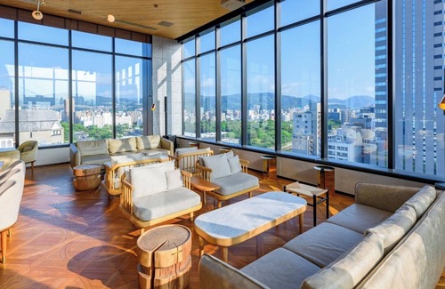 Hiroshima City Centre Hotel | Superior Twin Room City View HeiwaOdori Room Onl/Hiroshima Hiroshima