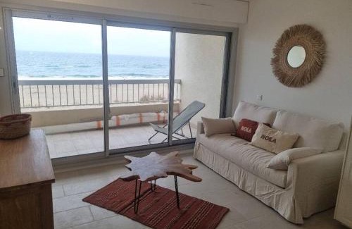 Marseillan Plage Apartment | Sur la plage avec vue plongeante sur la mer