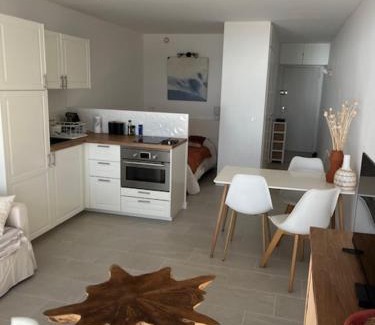 Marseillan Plage Apartment | Sur la plage avec vue plongeante sur la mer