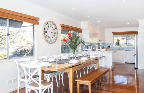 Narrawallee House | Surfers Beach House - Experience contemporary coastal living with breathtaking ocean views