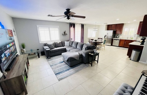 Canyon Ridge West House | Surprise Home w/King Bed, Pool Table, Arcade, Office, & Movie/Workout Room!