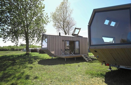 Schillig House | Sustainable Green Tiny House Pioneer 3 in Schillig on the North Sea