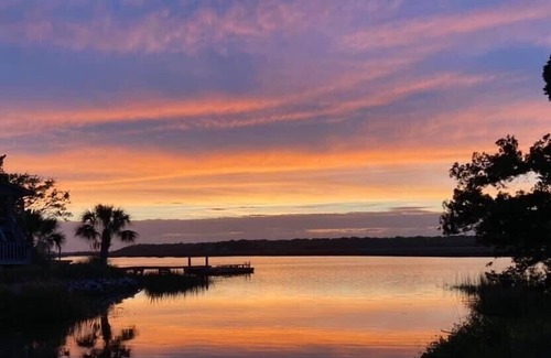 Edisto Island House | Sweet 16,One of the best views at Edisto of the sunset!