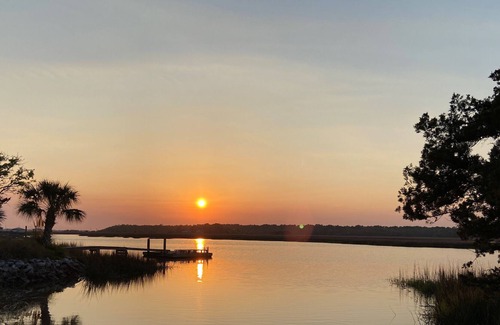 Edisto Island House | Sweet 16,One of the best views at Edisto of the sunset!