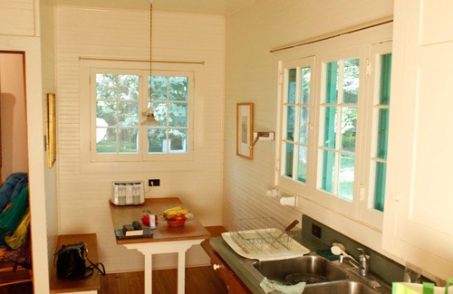 Roaring Brook Cottage | Sweet vintage cottage in Roaring Brook woods, walk to private beach and tennis.