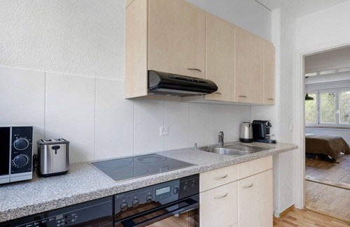 Alt-Wiedikon Apartment | Sweet Wiedikon 2BR w/Shared W/D, nr Public Transport, by Blueground