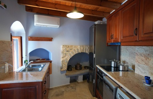 Symi Villa | Symi Uptown Indigo Sea View Garden Villa