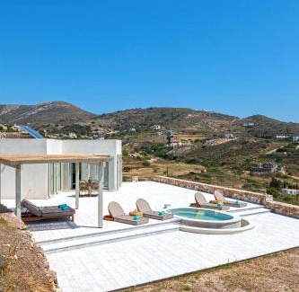 Vissa Villa | Syros Grace eco-Villa with Jacuzzi & Stuning Views