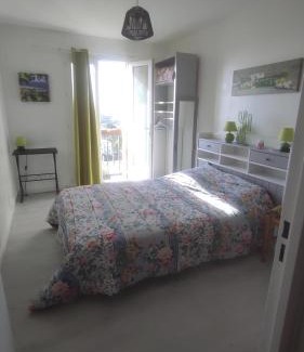 Moulin a Vent Apartment | T2 30m2 au calme, Vue montagnes, aperçu mer