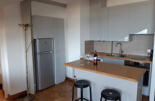 Hendaye Apartment | T2 apartment sea view at 180 ° 1st seafront line with firm parking/wifi