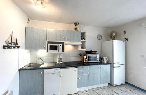 Vieux-Boucau-les-Bains Apartment | T2 cabine 6 pers, terrasse, parking, animaux acceptés - FR-1-379-141