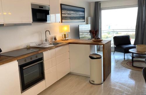 Le Touquet-Paris-Plage Apartment | T2 cabine traversant vue front de mer Le Touquet Paris-Plage