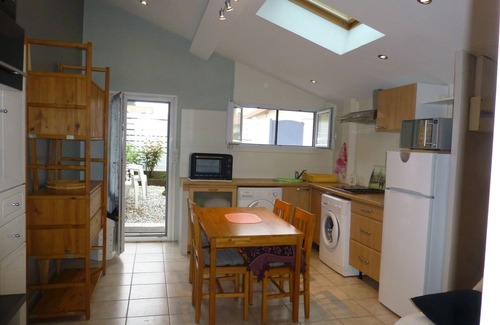 Capbreton House | T2 Ground Floor With Patio, Garden Furniture, Separate Bedroom, Salled'eau, WC