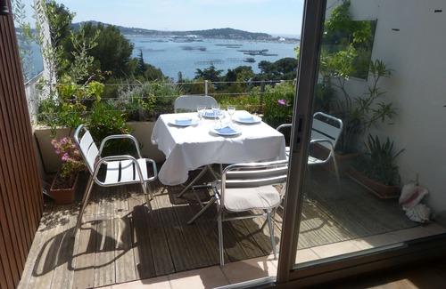 Tamaris Apartment | T2 Tamaris air-conditioned, rated 3 *, swimming pool, magnificent sea view, quiet location