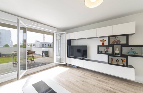 Les Hauts de Saint-Aubin Apartment | T2 terrasse -Terra botanica et Aquavita