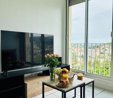 Villeboeuf - Fauriel - Vivaraize Apartment | T3 lumineux, parking privé, calme, jolie vue
