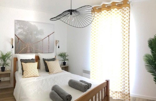 Fontaine-Bayonne-Cartoucherie Apartment | T3 Zénith, Hypercentre/aeroport, Piscine, Parking