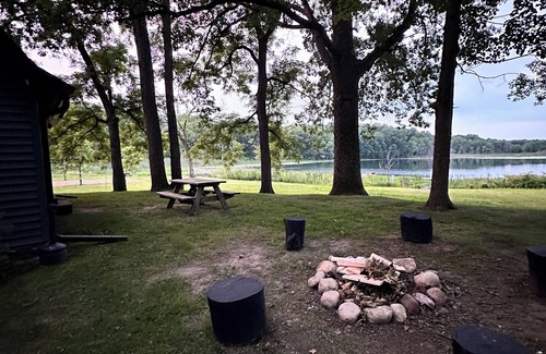 Three Rivers Cottage | Tackle Box Cottage - Lakefront Cottages on Semi-private Lake, Beach, Boats, Fun!