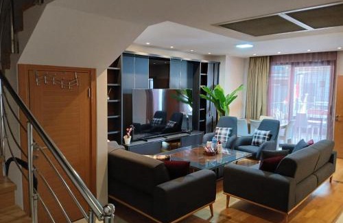 Harbiye Apartment | TAKSiM PERFECT RESiDENCE, 3 BEDROOMS, 140 M2, POOL GYM SAUNA ACCESS