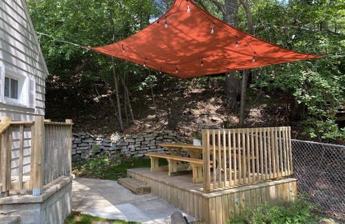 Beachwood-Bluffton House | Tall Oaks -nearby walk to the beach -Muskegon Pere Marquette park in Bluffton