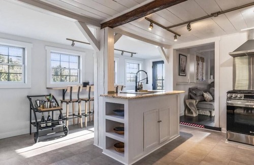 Johnson House | Tastefully renovated, well-equipped ski house with hot tub near Stowe