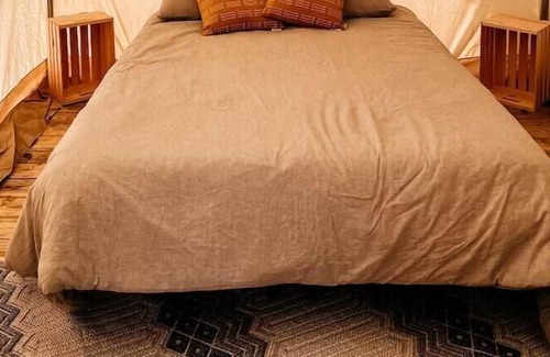 Mattawana RV Rental | Tentrr Signature Site - Piney Pond Retreat at Tuckaway Tree Farm