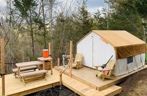 Glace Other | Tentrr Signature Site - Beaverdam Falls - Top of the Rock - Coleman Outfitted Site