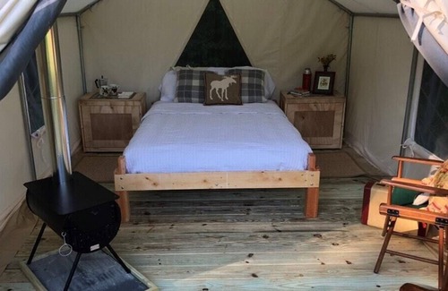 Newport RV Rental | Tentrr Signature Site - Fireflies and a Love Story - Coleman Outfitted Site