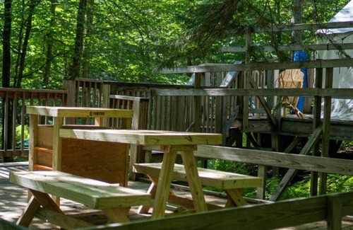 Hardwick RV Rental | Tentrr Signature Site - Treetops at Lake Wapanacki