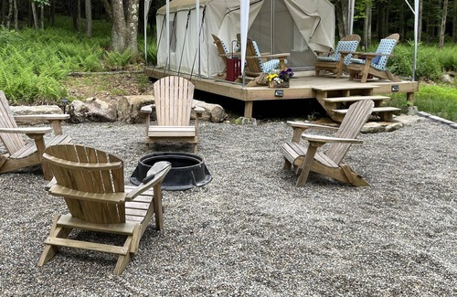 Ashfield RV Rental | Tentrr Signature Site - Four Oaks at Camp Temike