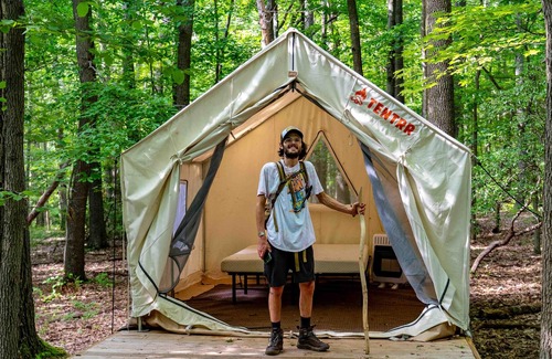 Gans RV Rental | Tentrr State Park Site - WV Coopers Rock State Park - Site H - Single Camp