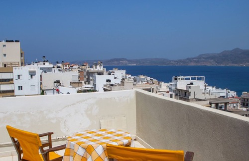 Sitia Apartment | Terrace house with incredible view