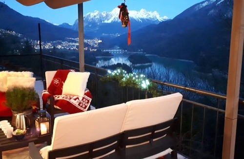 Pieve di Cadore Condo | TERRACE ON THE DOLOMITES