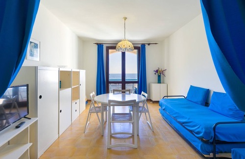 Marciana Marina Apartment | Terrace with fantastic sea view - Apartment Gianna