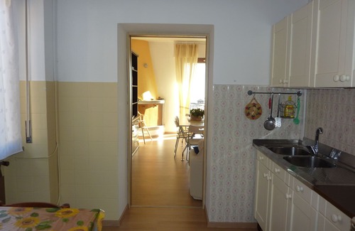 Consiglio di Rumo Apartment | Terrace with breathtaking lake view